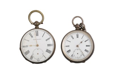 Lot 489 - AN ANTIQUE SWISS OPEN FACED POCKET WATCH,...