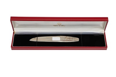 Lot 502 - A MODERN IRISH SILVER LETTER OPENER, By Thomas...