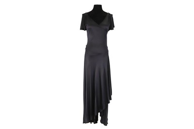 Lot 208 - A MOSCHINO COUTURE WRAP DRESS, made with 100%...