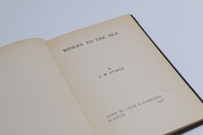 Lot 253 - J.M. SYNGE, 'Riders to the Sea' John W. Luce &...