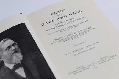 Lot 264 - GEORGE SIGERSON, 'Bards of the Gael and Gall'...