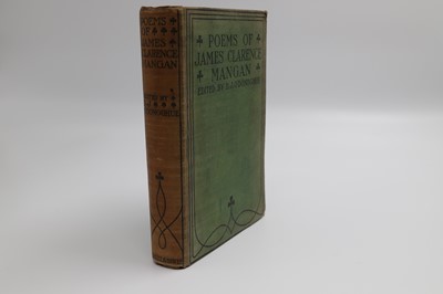 Lot 594 - JAMES CLARENCE MANGAN, 'Poems of James...