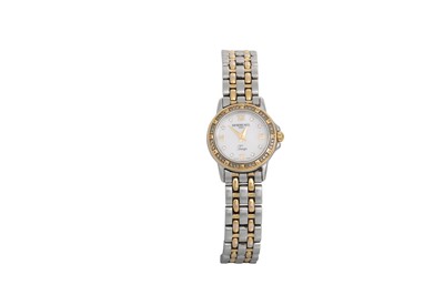 Lot 414 - A LADY'S RAYMOND WEIL STAINLESS STEEL 'TANGO'...