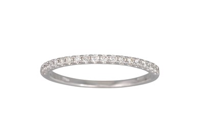 Lot 231 - A DIAMOND HALF ETERNITY RING, mounted in 18ct...