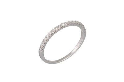 Lot 231 - A DIAMOND HALF ETERNITY RING, mounted in 18ct...