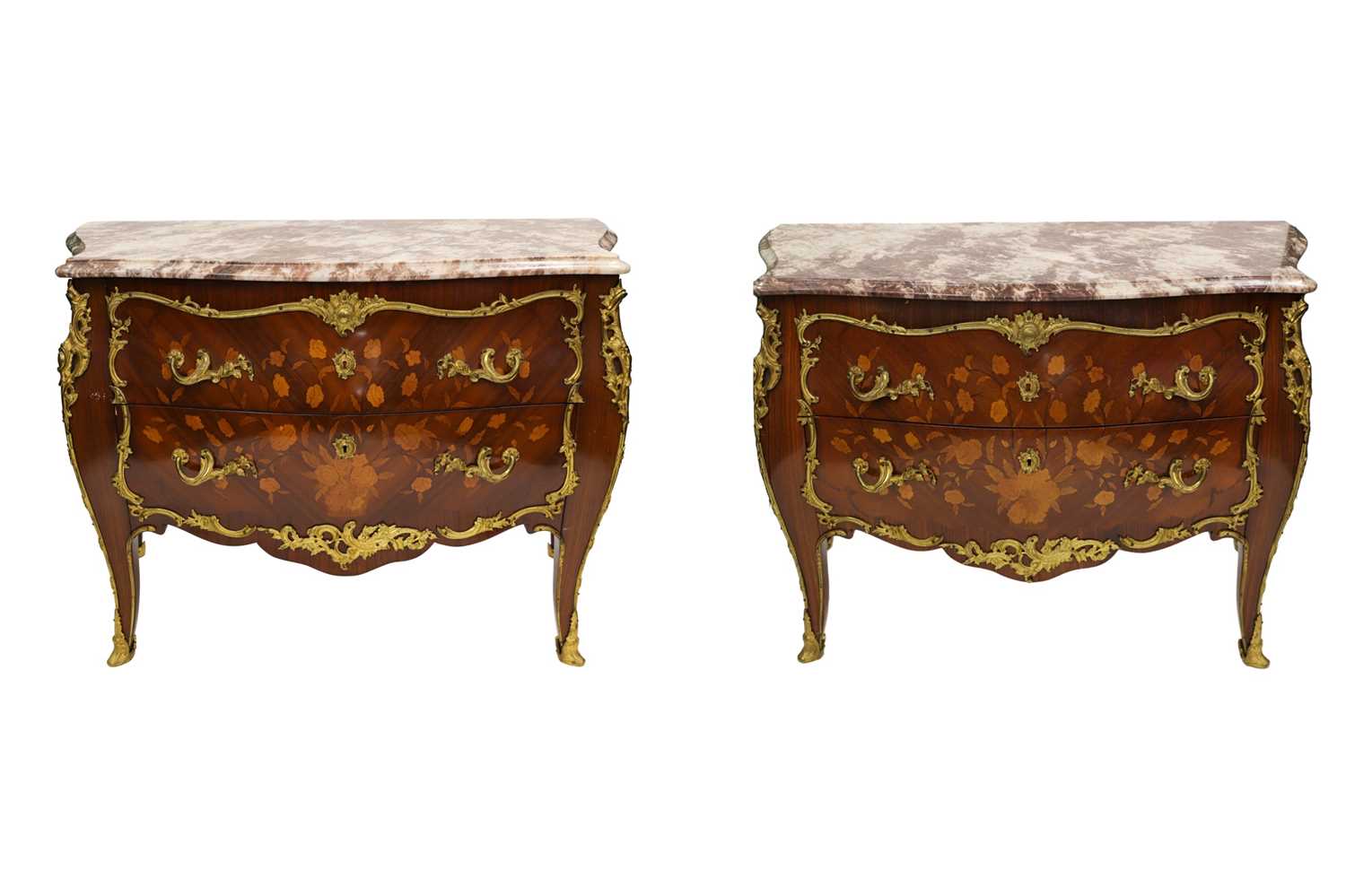 Lot 539 - A FINE PAIR OF 20TH CENTURY LOUIS XIV STYLE...