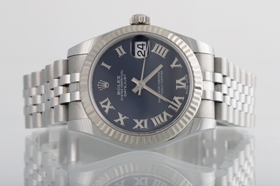 Lot 403 - A LADY'S ROLEX STAINLESS STEEL OYSTER...