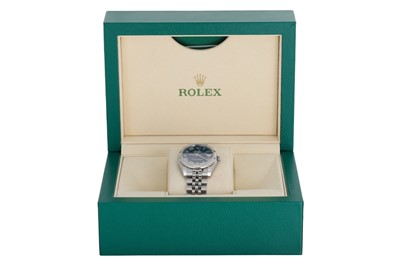 Lot 403 - A LADY'S ROLEX STAINLESS STEEL OYSTER...