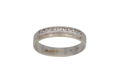 Lot 60 - A DIAMOND HALF ETERNITY RING, mounted in 18ct...