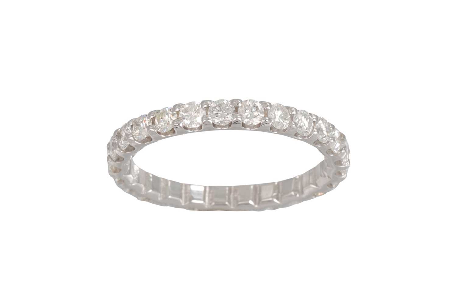 Lot 151 A DIAMOND FULL ETERNITY RING The Brilliant lot-151-a-diamond-full-eternity-ring-the-brilliant
