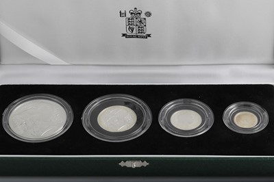Lot 552 - A 2003 SILVER PROOF BRITANNIA ENGLISH FOUR...
