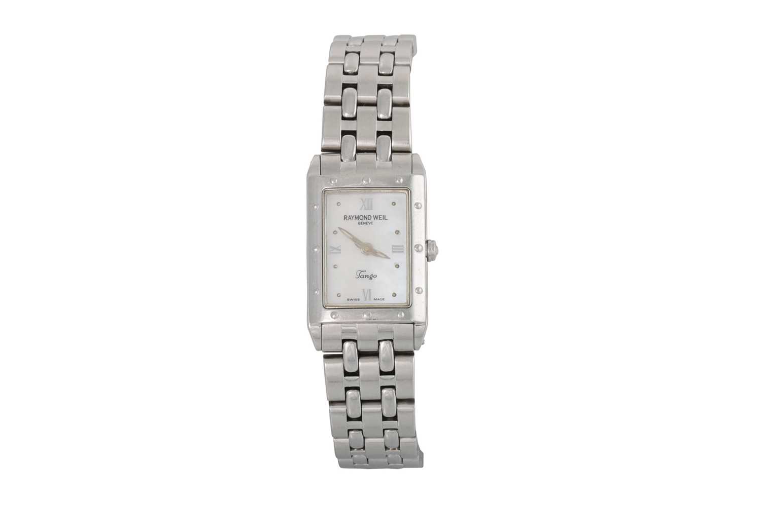 Lot 471 - A LADY'S RAYMOND WEIL WRIST WATCH,...