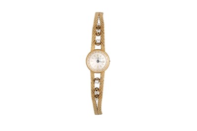 Lot 480 - A LADY'S FAVRE LEUBA GOLD COCKTAIL WATCH, with...