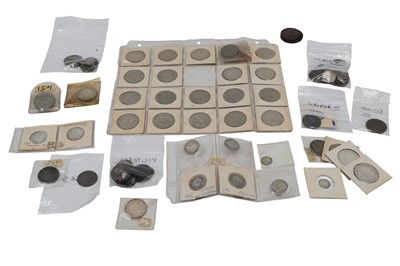Lot 545 - AN ASSORTMENT OF 30 ENGLISH COINS, George III...