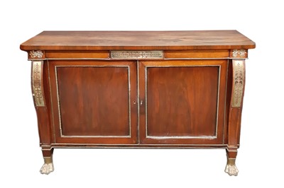 Lot 587 - A FINE QUALITY RECTANGULAR REGENCY ROSEWOOD...