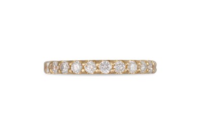 Lot 188 - A DIAMOND FULL BANDED ETERNITY RING, the...