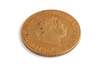 Lot 399 - AN 1820 GEORGE III FULL GOLD SOVEREIGN,...