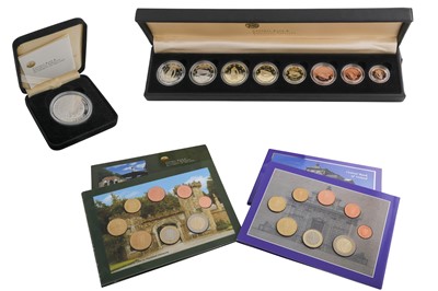 Lot 410 - A 2006 IRISH EURO PROOF SET, together with a...