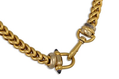 Lot 111 - AN ITALIAN 18CT GOLD NECKLACE, by Signretti,...