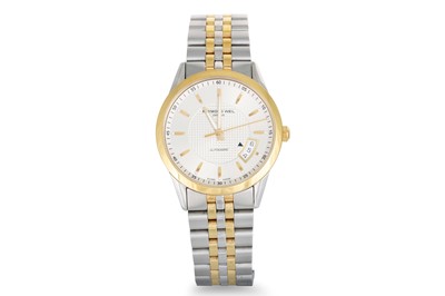 Lot 468 - A GENT'S RAYMOND WEIL AUTOMATIC BI-METAL...