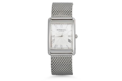Lot 183 - A GENT'S STAINLESS STEEL RAYMOND WEIL GENEVE...