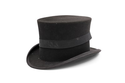 Lot 498 - A TOP HAT FROM WOODROW & SONS, in original box,...