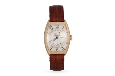 Lot 486 - A GENT'S 18CT GOLD FRANCK MULLER 'MASTER...