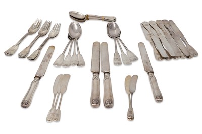 Lot 459 - TIFFANY & CO. ASSORTED STERLING SILVER CUTLERY,...