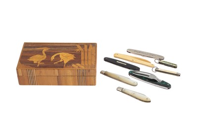 Lot 568 - A MID 20TH CENTURY JAPANESE STRAW BOX, with...