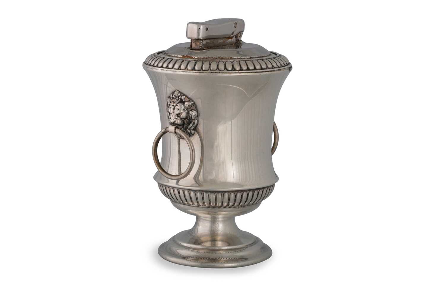 Lot 619 - A 20th CENTURY "COLLBCI" DESK CIGAR LIGHTER,...