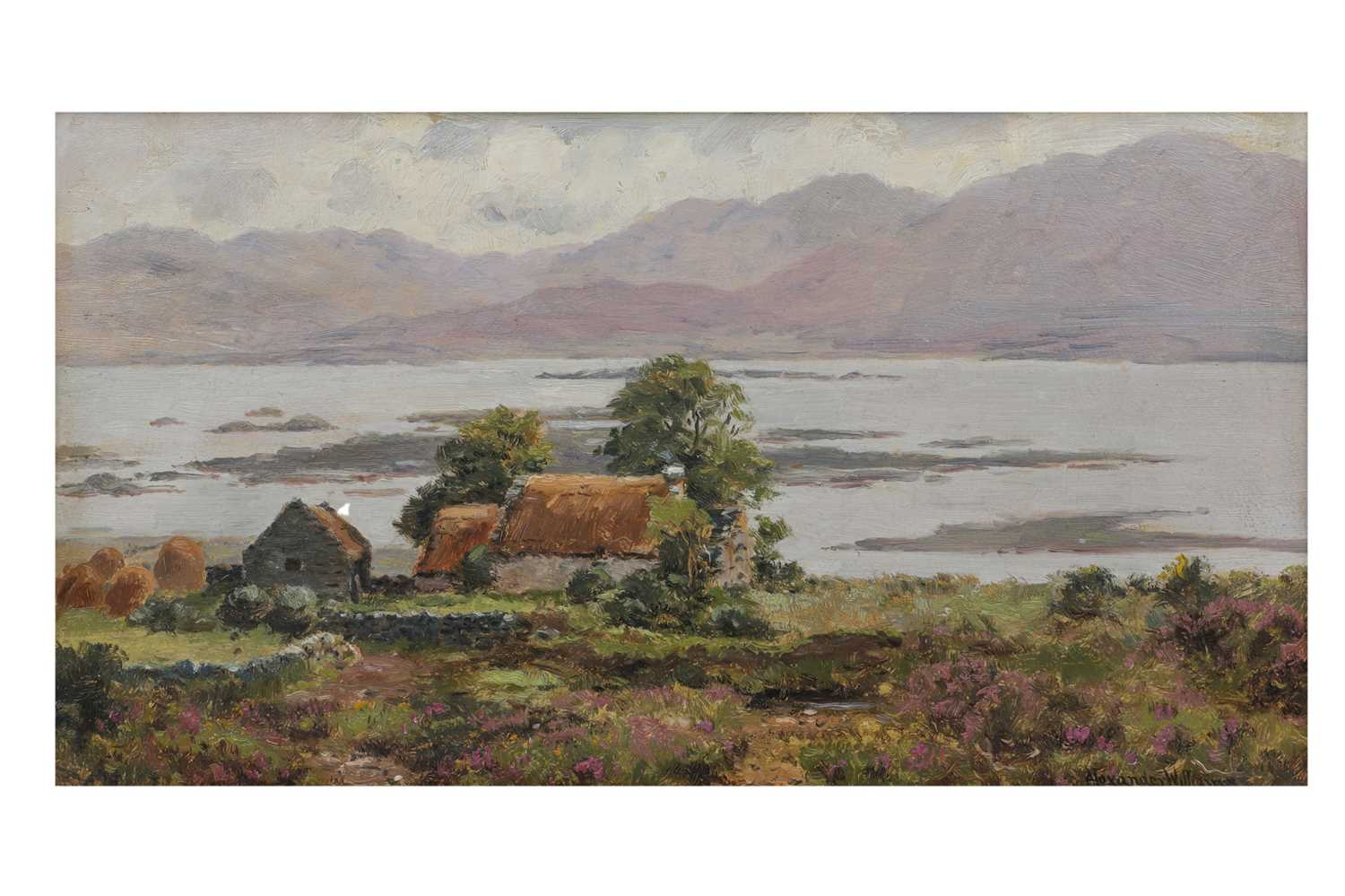 Lot 287 - ALEXANDER WILLIAMS RHA (IRISH 1846 - 1930), 'A...