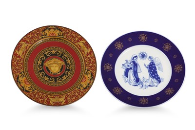 Lot 251 - A ROSENTHAL PLATE, designed by Gianni Versace,...