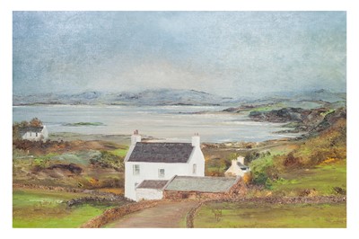 Lot 602 - BRENDAN HAYES (Irish 20th Century), "Coastal...