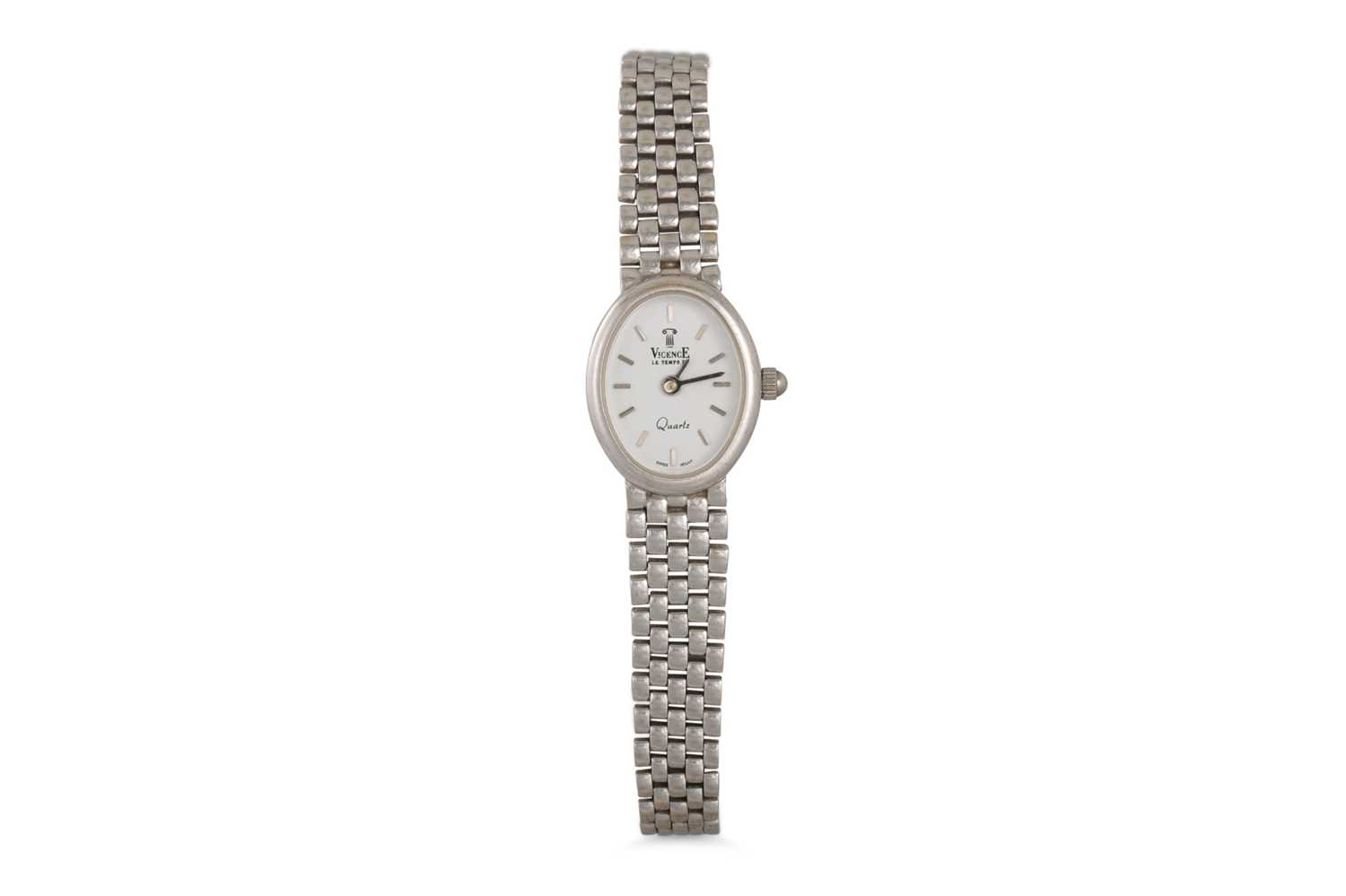 Lot 151 - A 9CT LADY'S VINCENCE QUARTZ WRIST WATCH, 9ct...