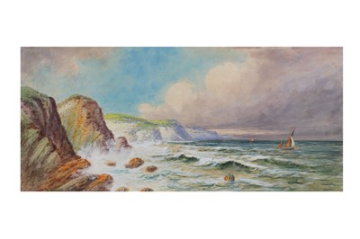 Lot 542 - EDWIN EARP (BRITISH 1851 - 1945) Coastal...