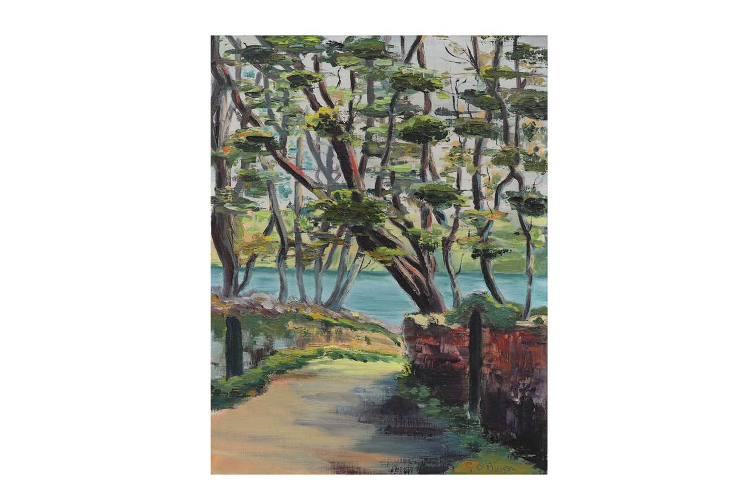 Lot 588 - G.O'BRIEN (20th CENTURY IRISH), Untitled,...