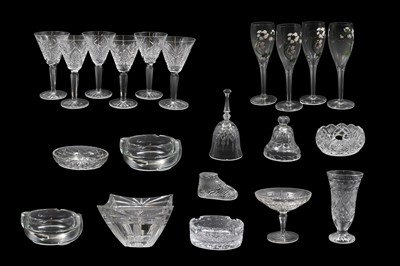 Lot 474 - A MISCELLANEOUS COLLECTION OF WATERFORD,...