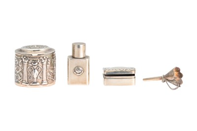 Lot 1 - A COLLECTION OF MODERN SILVER ITEMS, including...