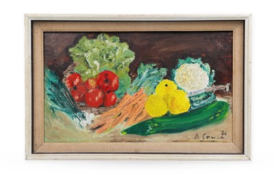 Lot 593 - ANN COWAN (UK 20th Century) Untitled, fruit...