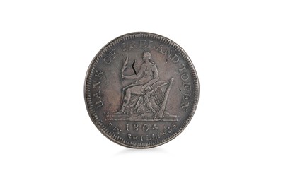 Lot 402 - AN 1804 GIII BANK OF IRELAND SIX SHILLINGS...