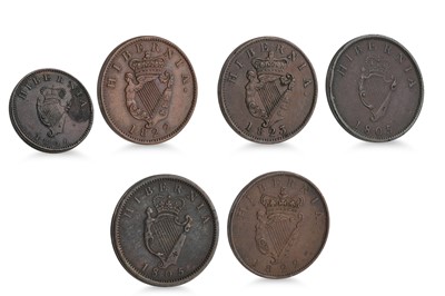 Lot 465 - A COLLECTION OF GIV HIBERNIA IRISH 1822-23...