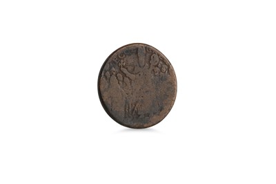 Lot 482 - A 1674 St PATRICKS IRISH HALPENNY COIN,...