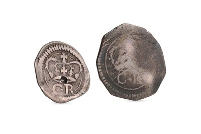 Lot 449 - 1643/44 ORMONDE MONEY IRISH FOUR & TWO PENCE...