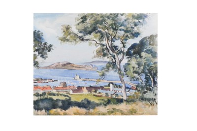 Lot 599 - TOM NISBET RHA (1909-2001), View of Howth,...