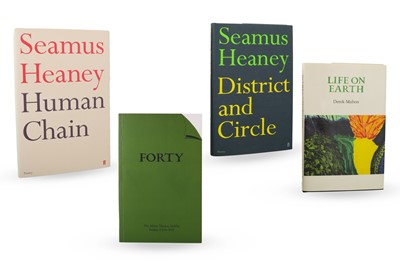 Lot 468 - HEANEY SEAMUS (signed by the author) “District...