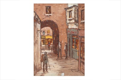 Lot 581 - TOM CULLEN (IRL B 1934) A Pair of Dublin city...