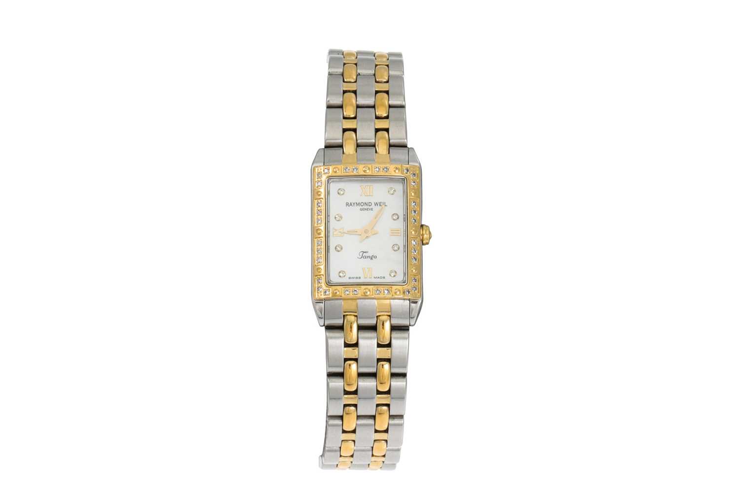 Lot 166 - A LADY'S RAYMOND WEIL WATCH, with...