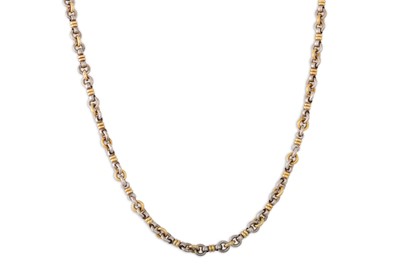 Lot 11 - A SILVER NECK CHAIN, by Christofle
