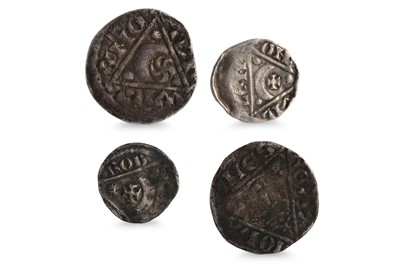 Lot 457 - 1208/1212 KING JOHN Silver Irish coins; 2 X...