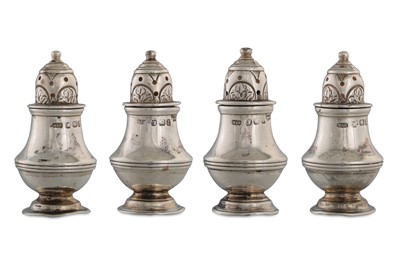 Lot 497 - AN UNUSUAL COLLECTION OF FOUR VICTORIAN SILVER...